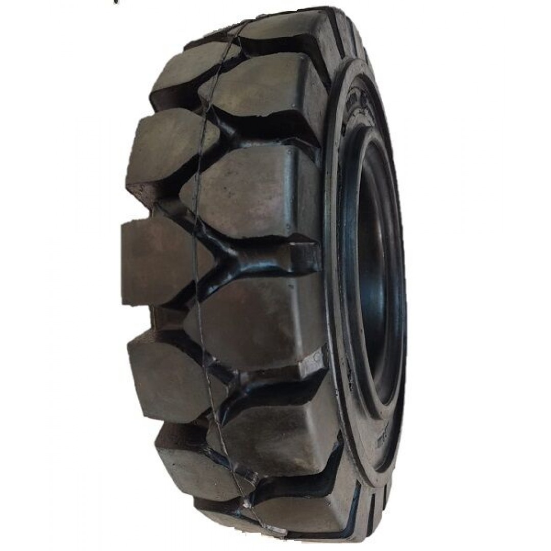 Mileway 16x6-8 Perfecto Siyah Sekmanlı Dolgu Forklift Lastiği