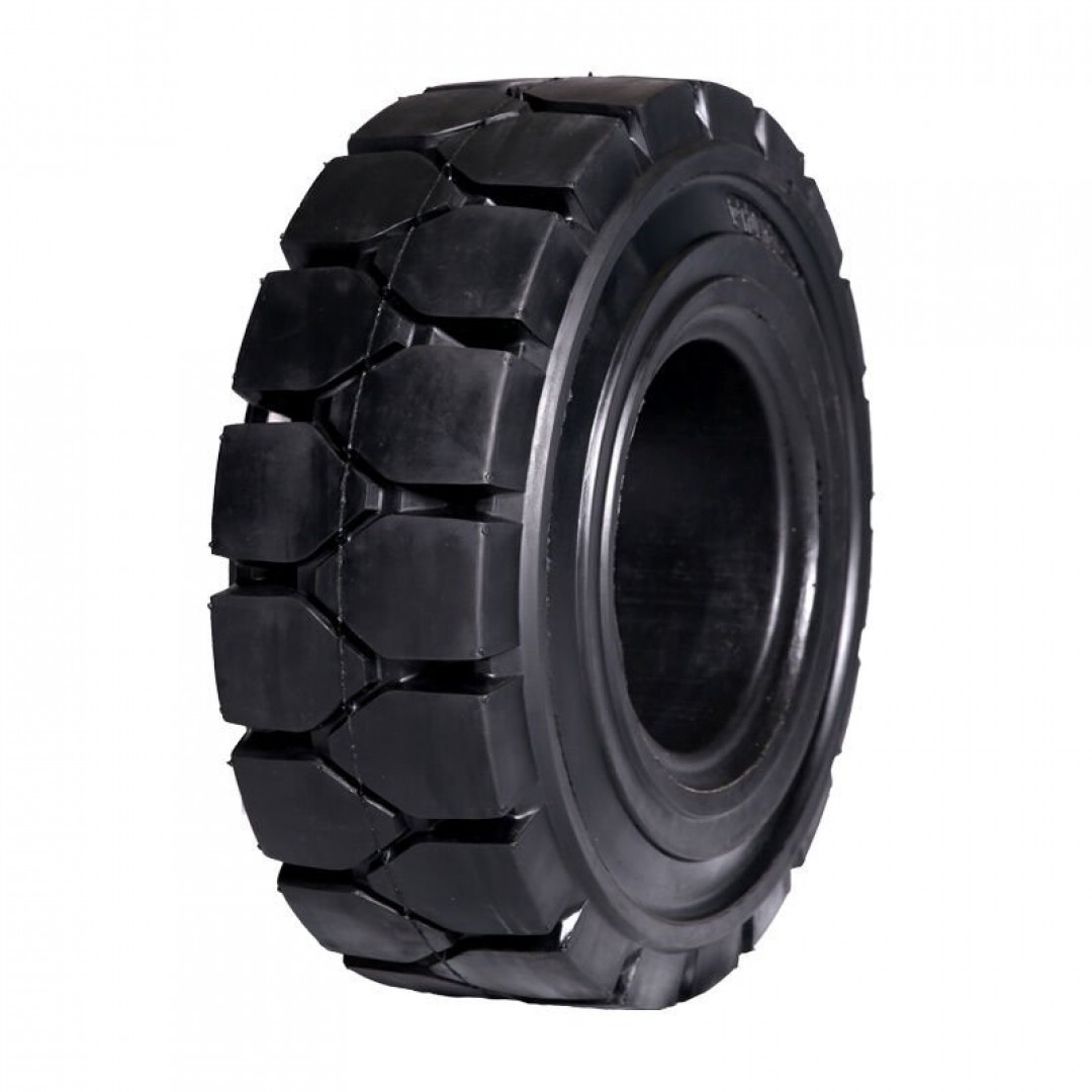 Mileway 28x9-15 (8.15-15) Massivo Siyah Segmansız Dolgu Forklift Lastiği