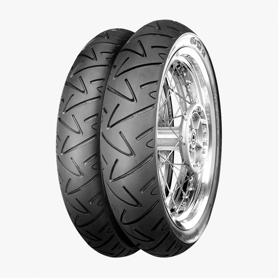 Continental Set 100/80-17 ve 130/70-17 ContiTwist Sport SM Ön Arka Lastik