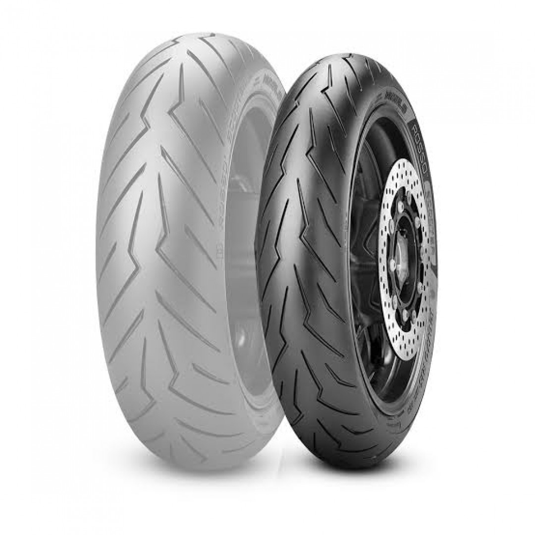 Pirelli 120/70-13 Diablo Rosso Scooter 53P Motosiklet Ön Lastiği