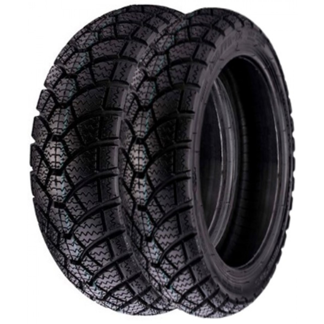 Yamaha BW 100 Anlas Set 120/90-10 130/90-10 SC500 Winter Grip-2 Motosiklet Kış Lastiği