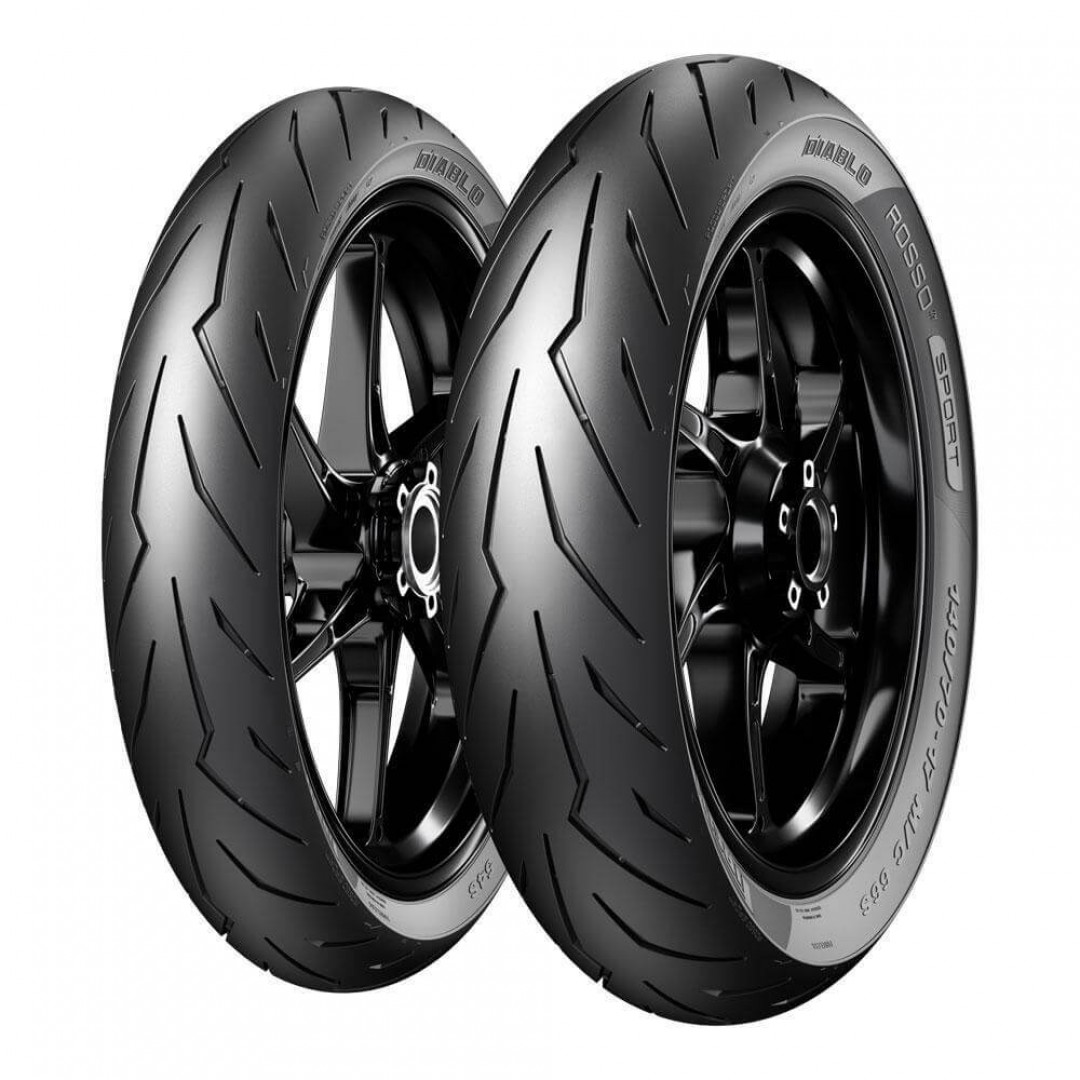 Pirelli Set 110/70-17 ve 140/70-17 Diablo Rosso Sport Ön Arka Takım