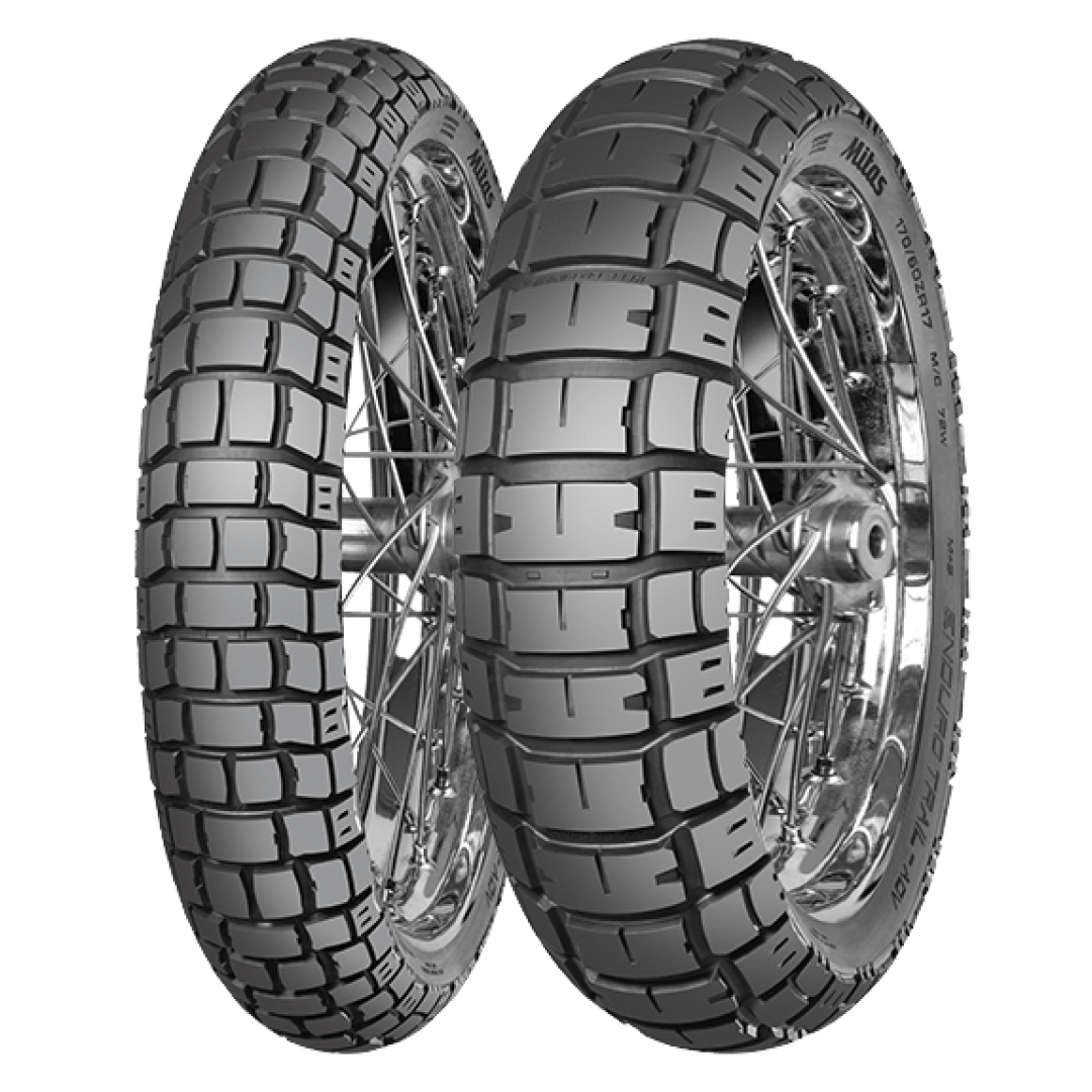 Mitas Set 120/70ZR19 ve 170/60R17 Enduro Trail ADV Ön Arka Takım