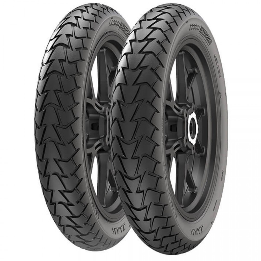 Anlas Mondial Ressivo 250 Set 110/70-13 ve 130/70-13 SC360 AllGrip Scooter Ön Arka (2024)