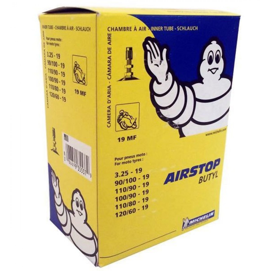 Michelin Airstop 19MF 3.25-19 İç Lastik Innner Tube Valve