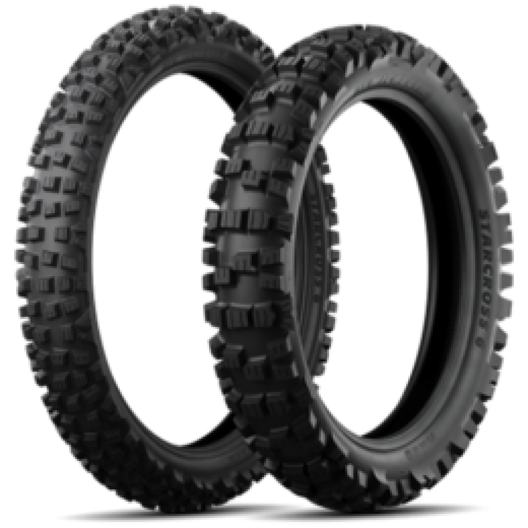 Michelin 110/90-19 StarCross 6 Hard Motosiklet Arka Lastik (2022)