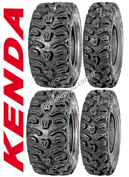 Kenda Takım 25x8-12 ve 25X10-12 Atv-Utv Lastik Takımı Ön-Arka  K578 - K579