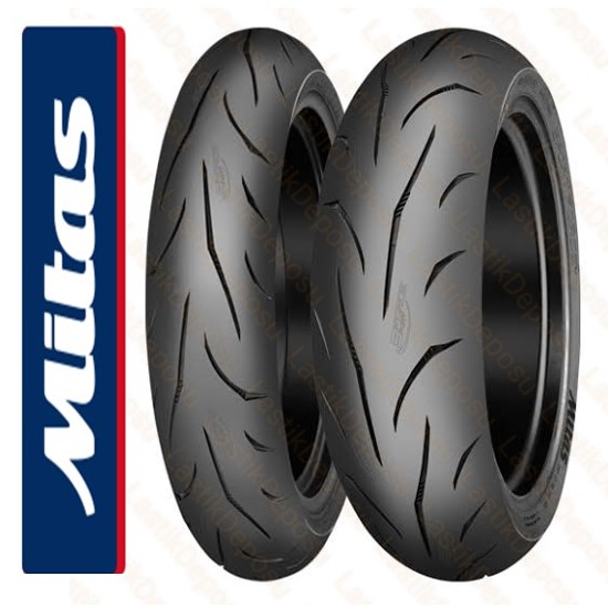 Mitas Set 120/70ZR17 ve 190/50ZR17 Sport Force Plus Ön-Arka