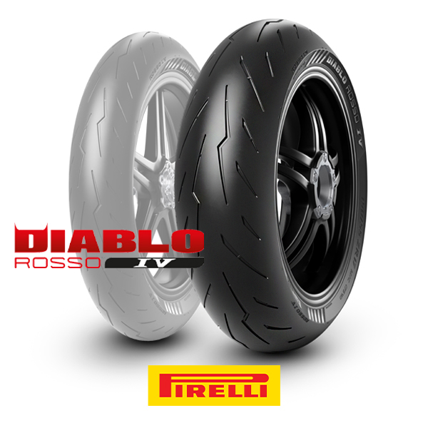 Pirelli Set 120/70ZR17 ve 190/50ZR17 Diablo Rosso IV Ön Arka Takım