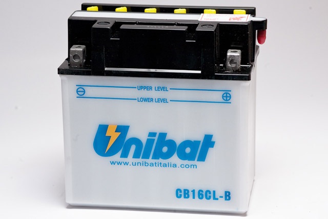 Unibat CB16CL-B/SM 12V19AH Motosiklet ve ATV Aküsü