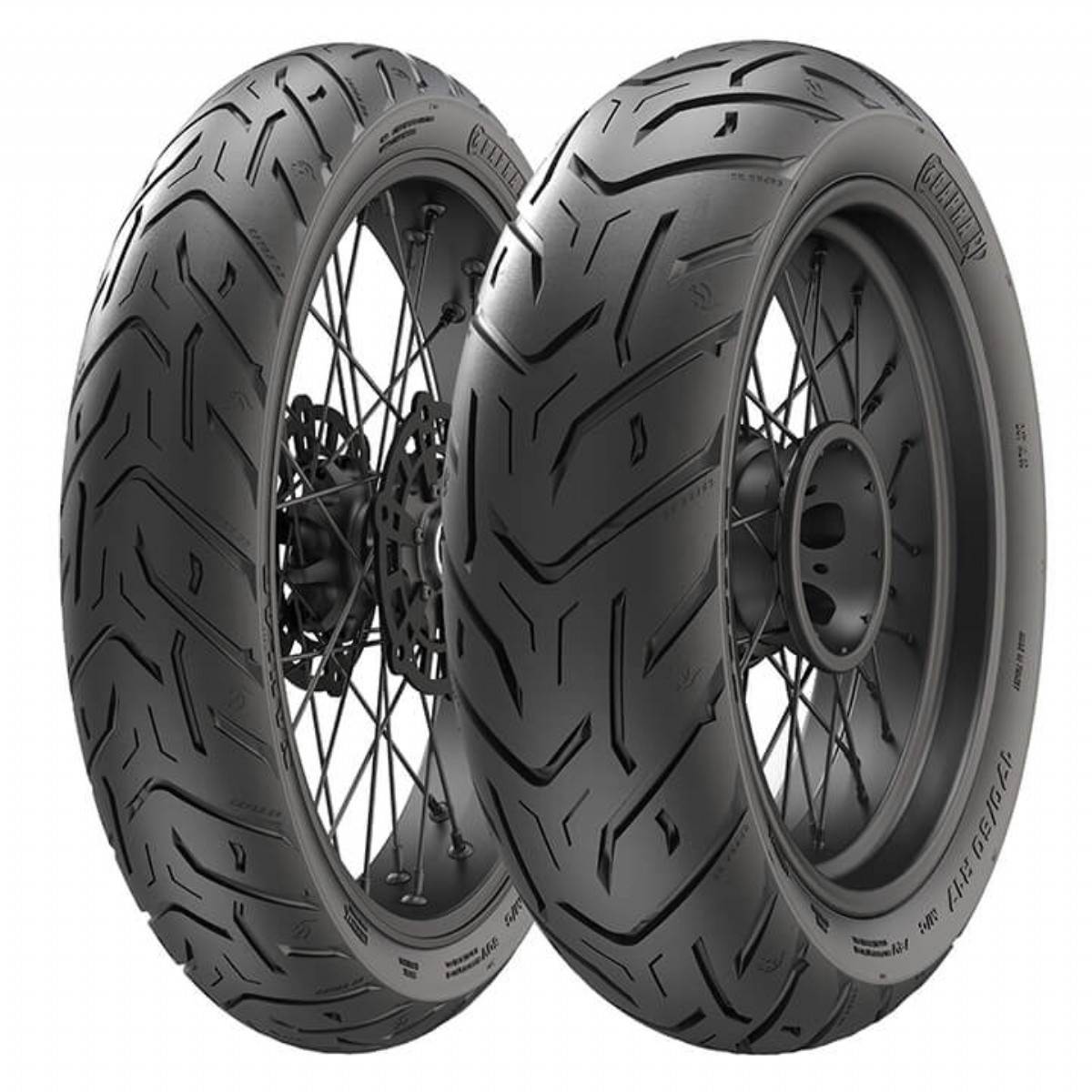 Anlas Set 120/70ZR17 ve 160/60ZR17 Capra-RD Ön Arka Takım Lastik