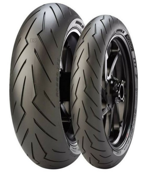 Pirelli Set 120/70ZR17 ve 200/55ZR17 Diablo Rosso 3 Ön Arka