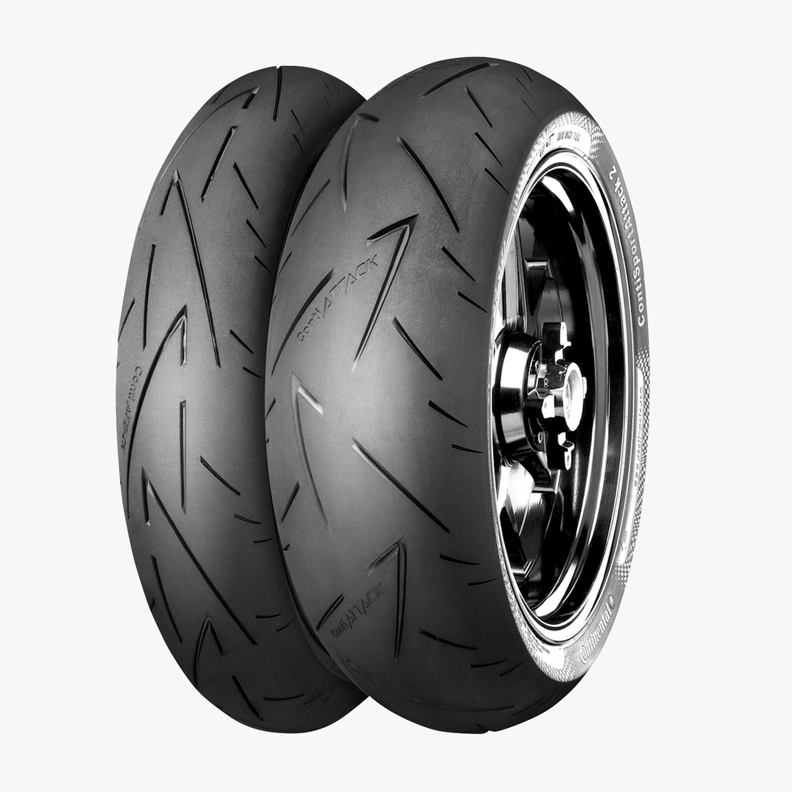 Continental Set 120/70ZR17 ve 180/55ZR17 Conti Sport Attack 2 Ön Arka Takım