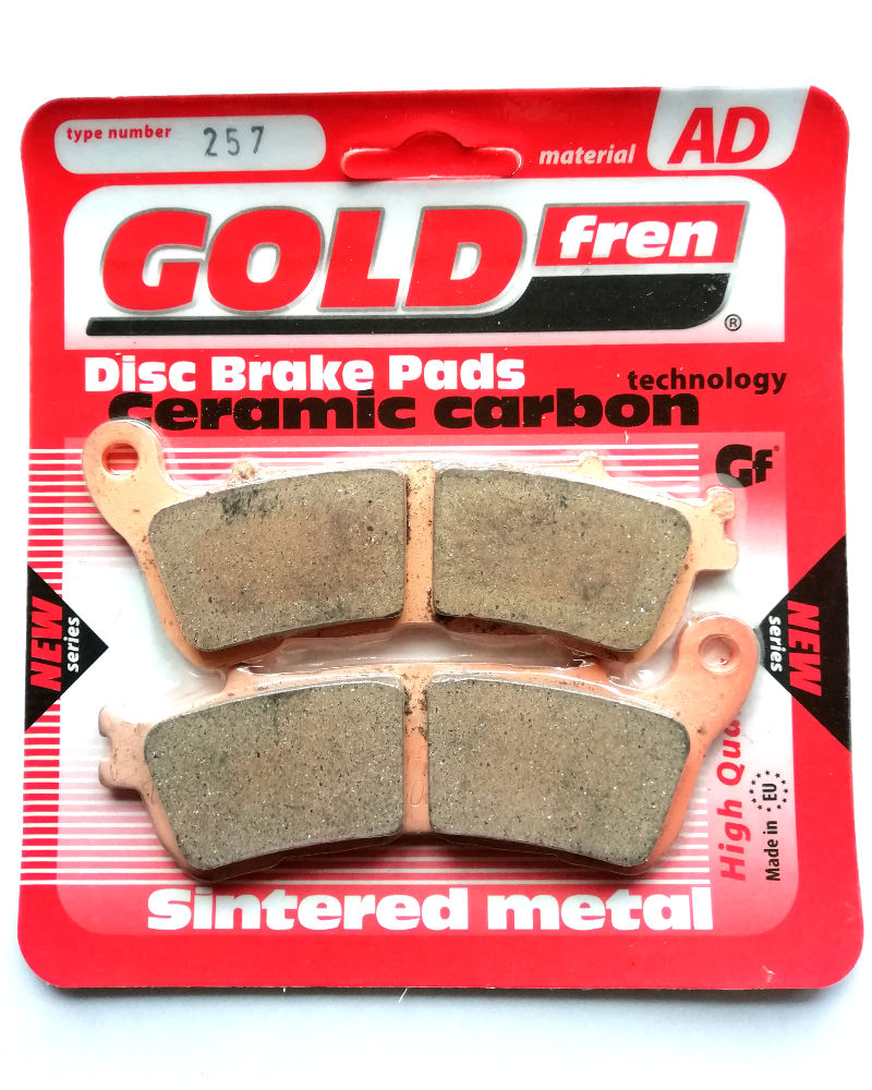 Gold Fren Motosiklet Balatası AD-257 Gold Fren Motosiklet Balatası AD-257