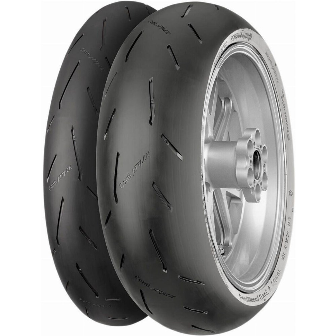 Continental Set 120/70ZR17 ve 180/55ZR17 ContiRaceAttack 2 Street Ön Arka Takım