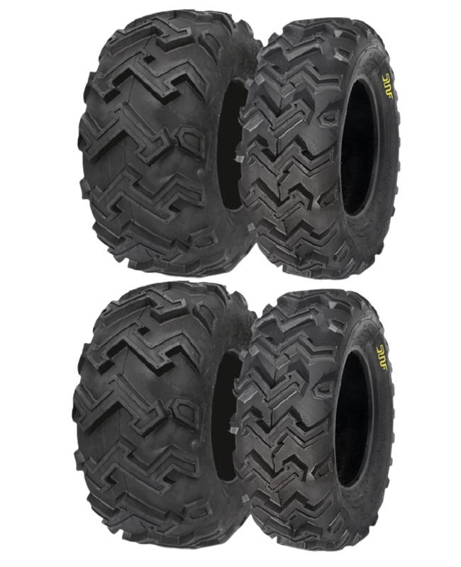 SunF Set 21x7-10 ve 22X10-10 A001 6Kat Atv Lastik Takımı Ön-Arka