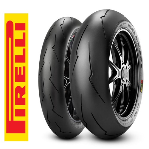 Pirelli Set 120/70ZR17 SC1 ve 200/60ZR17 SC1  Diablo SuperCorsa SC V3 Ön Arka Takım