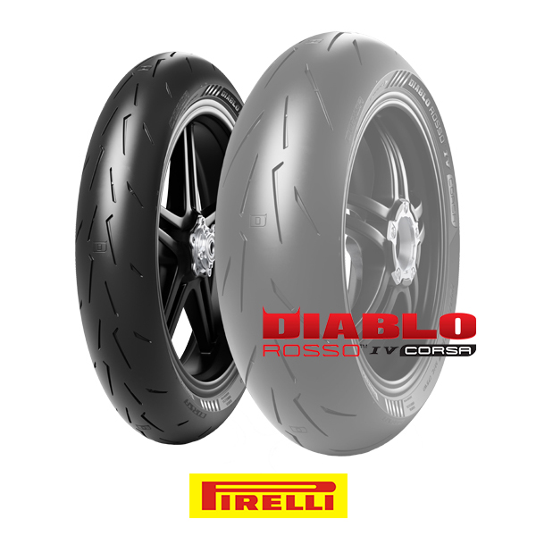 Pirelli 190/55ZR17 Diablo Rosso IV Corsa 75W Arka Motosiklet Lastiği (2024)