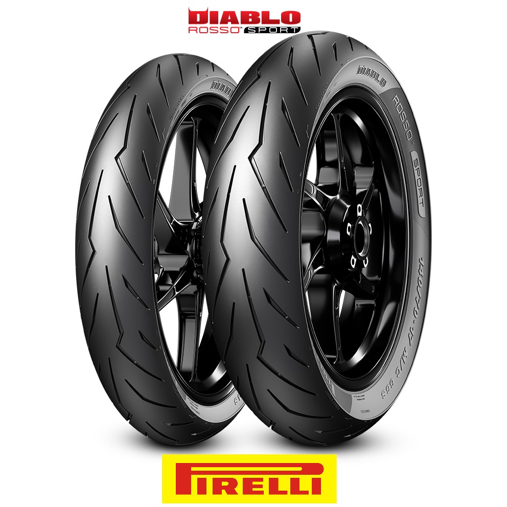 Pirelli Set 110/70-17 ve 140/70-17 Diablo Rosso Sport Ön Arka Takım