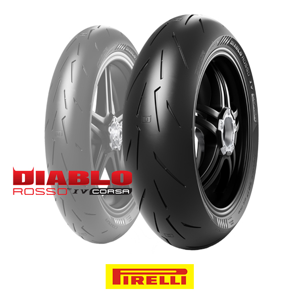 Pirelli 190/55ZR17 Diablo Rosso IV Corsa 75W Arka Motosiklet Lastiği (2024)