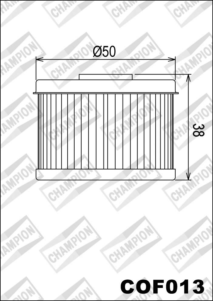 Honda CBR 250 Yağ Filtresi COF013 Champion