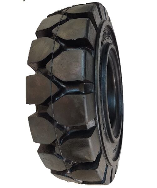 Mileway 28x9-15 (8.15-15) Perfecto Siyah Segmansız Dolgu Forklift Lastiği