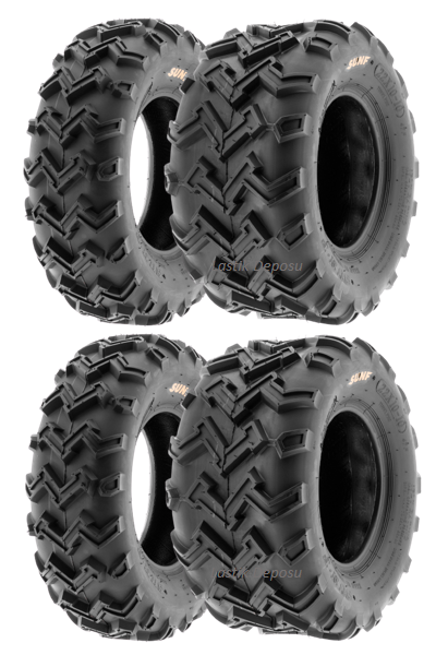 SunF Set 21x7-10 ve 22X10-10 A001 6Kat Atv Lastik Takımı Ön-Arka