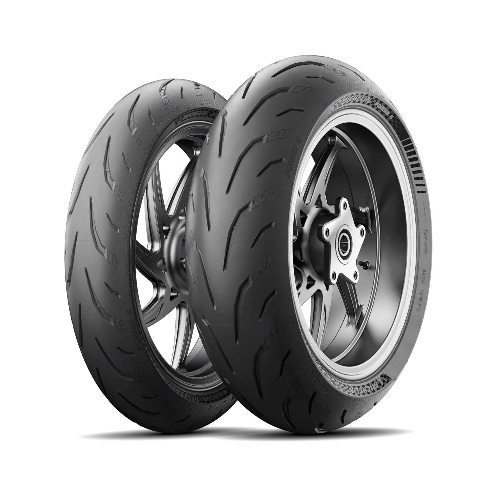 Michelin Set 120/70ZR17 ve 180/55ZR17 Power6 Ön Arka Takım