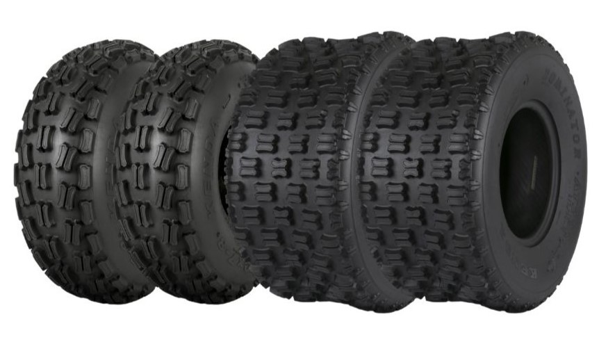 Kenda Set 21x7-10 ve 22x10-10 K300 4 Kat Atv Ön Arka Lastik